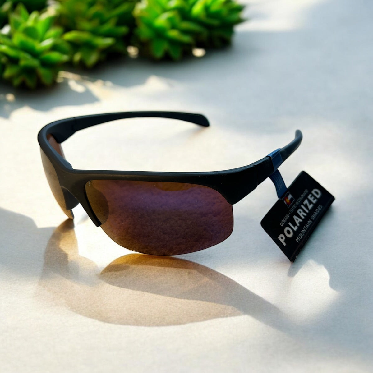 Mountain Shades Nasby POLARIZED Sunglasses (Matte Black)